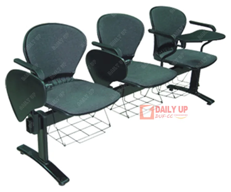 4 Seat Clinic Waiting Chair Sturdy Public Station Seat with Armrest Hospital Waiting Chairs