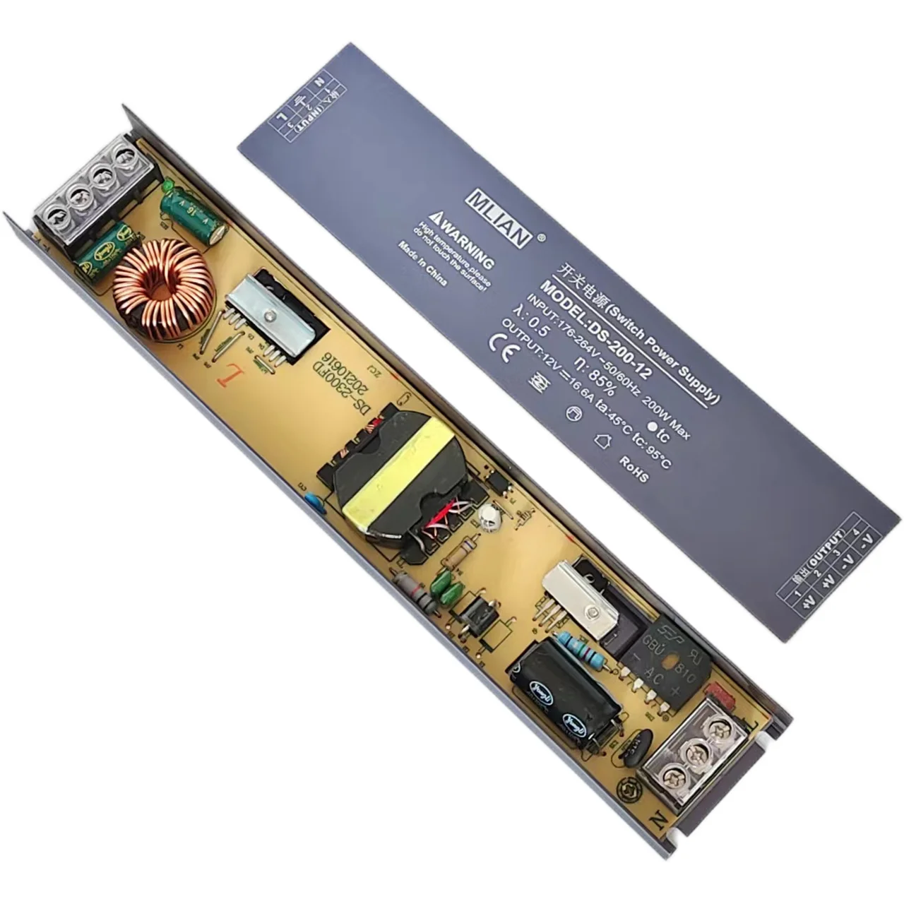 hot sell ac to dc Lighting transformer CCTV camera Led module Sufficient power ultra thin led switching power supply