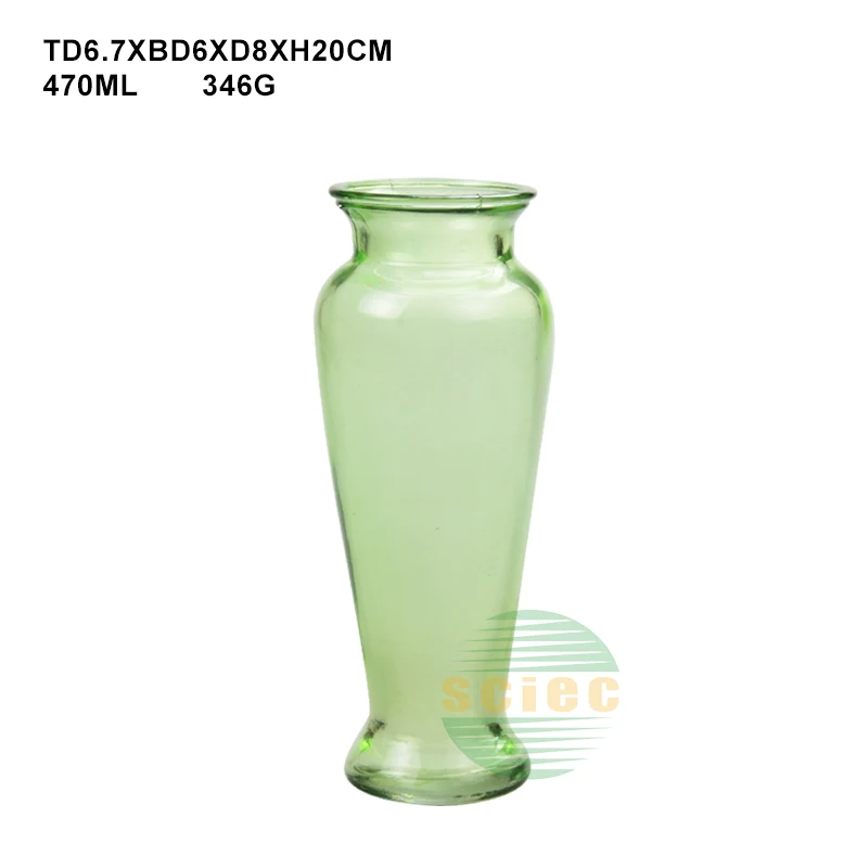 Маленькая стеклянная ваза для цветочных бутонов, Прямая поставка Amazon, декоративная ваза для цветов для домашнего декора