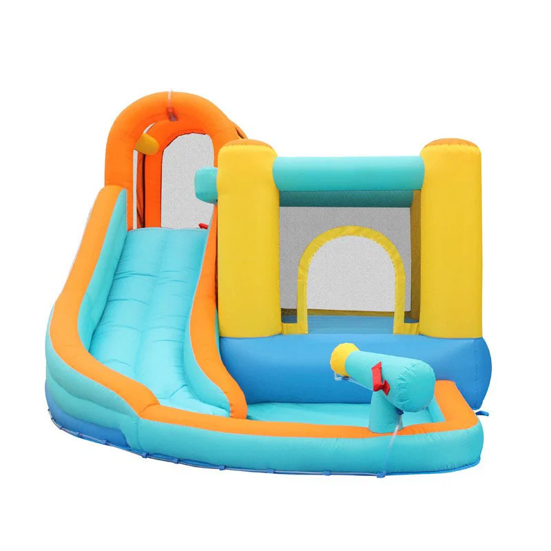 Inflatable Bouncer Water Pool Slide Combo Inflatable Water Slide with Water Sprinkler