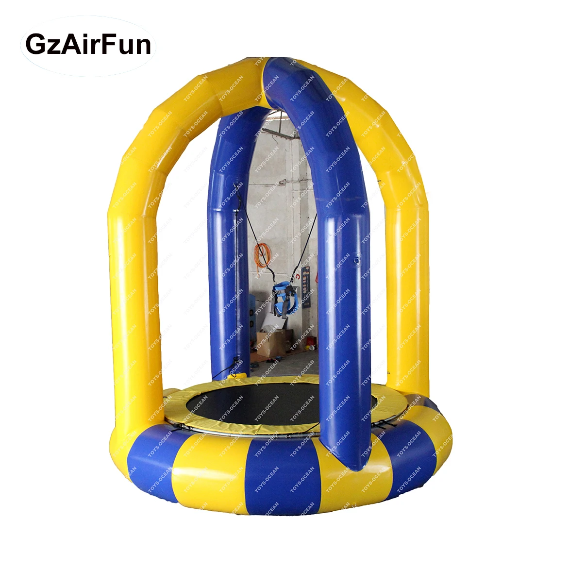 Лучший надувной водный батут, батут для прыжков, фабричное производство, надувной батут с умственным кольцом