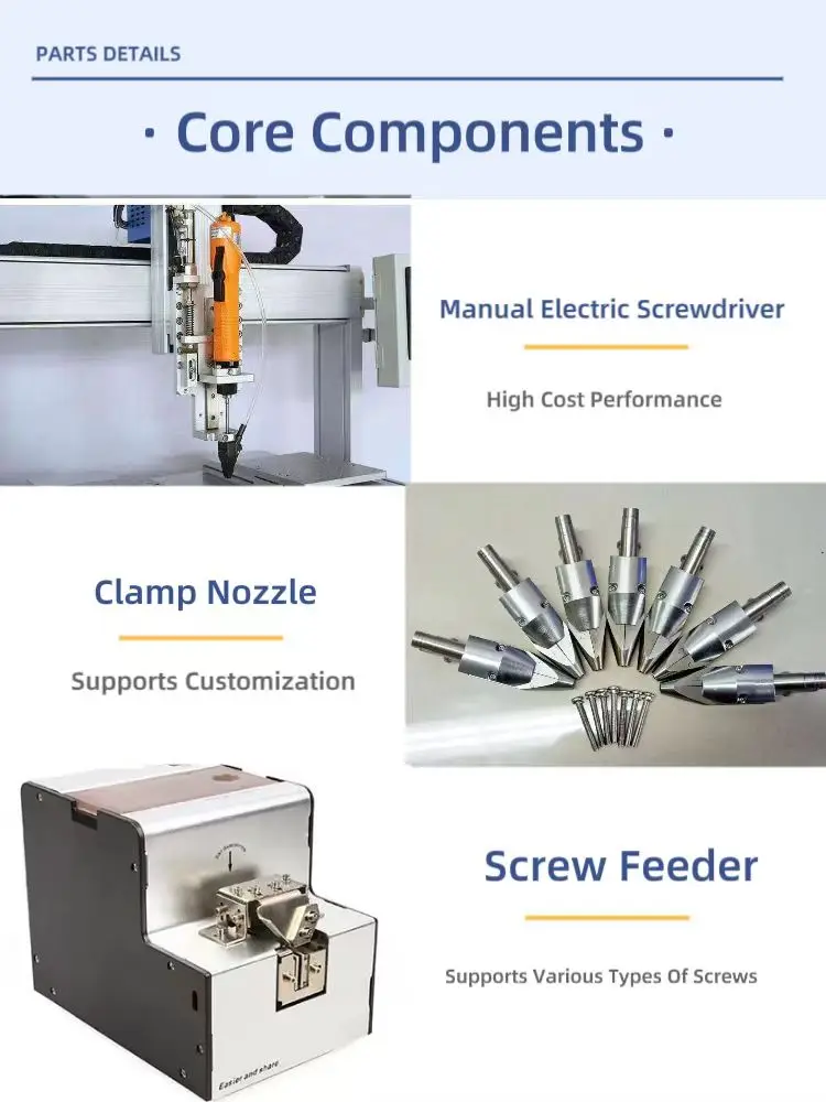Factory Directly Sell Desktop Automatic Locking Screw Machine Screw Locking Machine