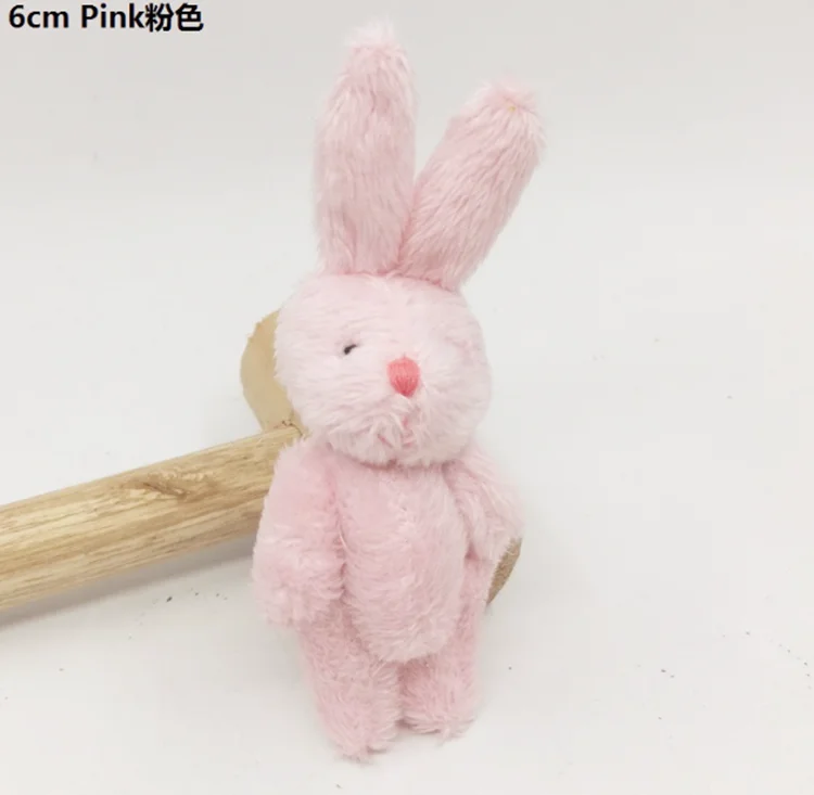 Custom gifts bag soft cute mini plush animal bear rabbit toy
