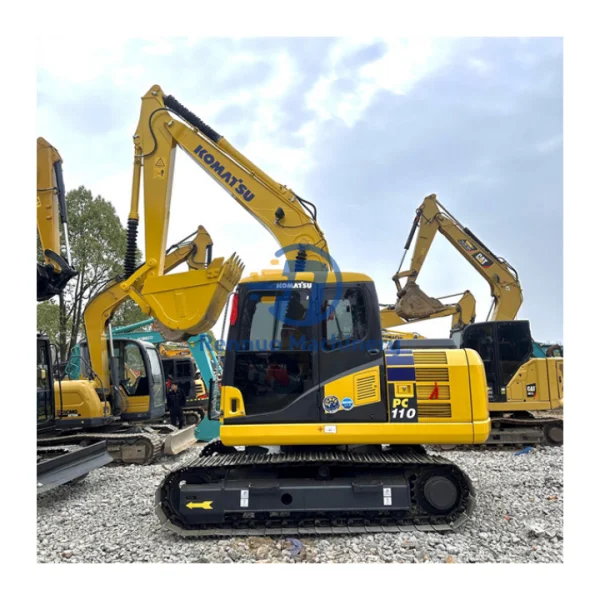 Эконом-копальная машина KOMATSU PC110 экскаватор pc160 pc200 pc400 по низкой цене Подержанный гидравлический гусеничный на складе