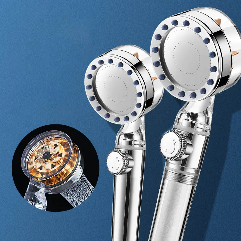 Luxurious Stone System Ionic Water Saving Pressureized High Pressure Mineral Set Hand Held Filter Shower Heads