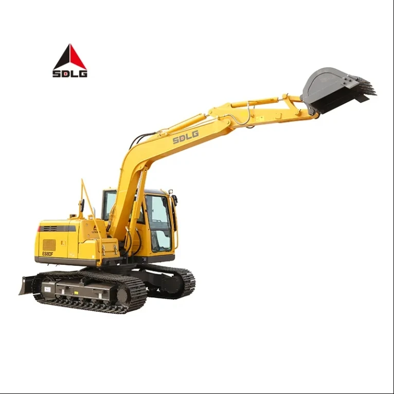 SDLG E680F Mini Diggers 1.8t Durable Mini Excavator 2 Ton Digger for Sale Excavator Price Mini Small Excavator Customized 3319ml