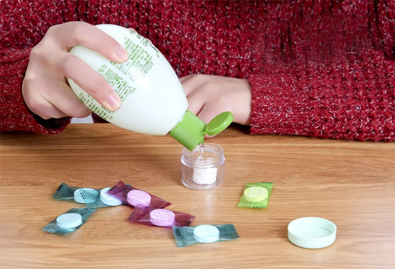 Popular Cosmetic Disposable Non Woven Compressed Facial Mask For DIY Skin Care