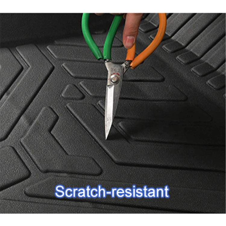 2024 New Design Auto TPE Car Mat Waterproof Full Set 5d TPE  Car Floor Foot Mats For ACCENT-2023/COROLLA 2021