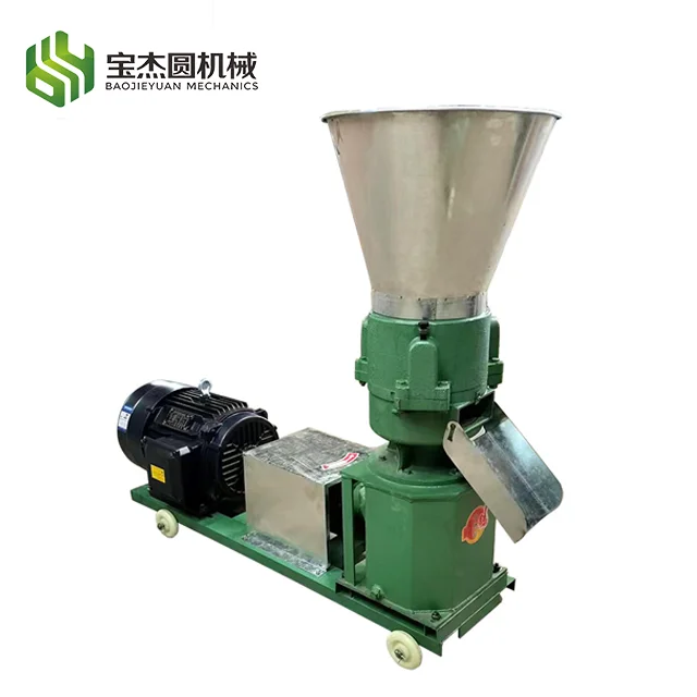 High Efficiency Wood Granules Making Machine Biofuel Sawdust Pellet Maker Sawdust Pellet Machine for Farming