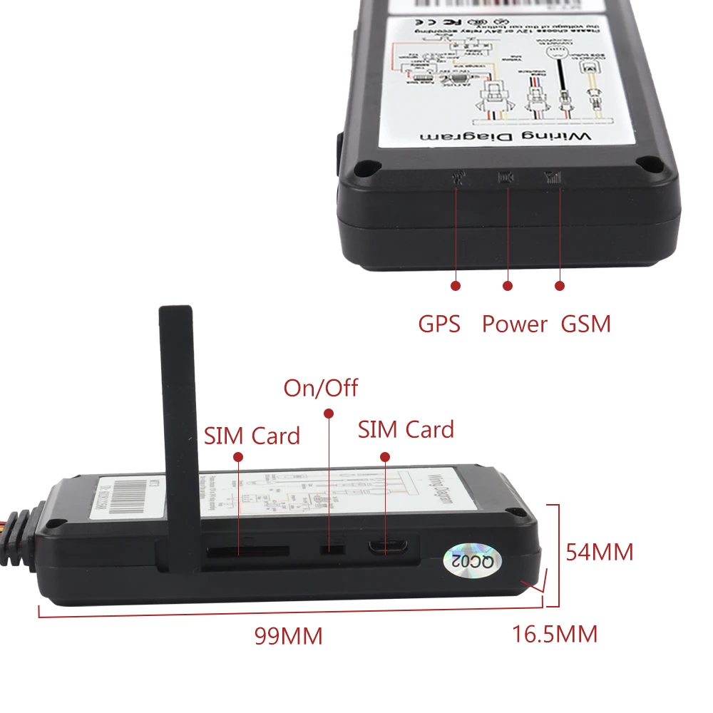Ascend itracksafe Real 3G GPS tracking device vehicle Car Tracker WCDMA GSM GPRS SMS apps website tracking