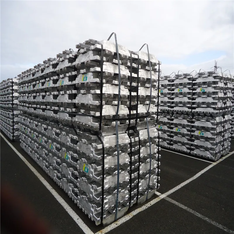 Алюминиевые слитки A7 класса 99.5% 99.6% 99.7% 99.99% 99.999%