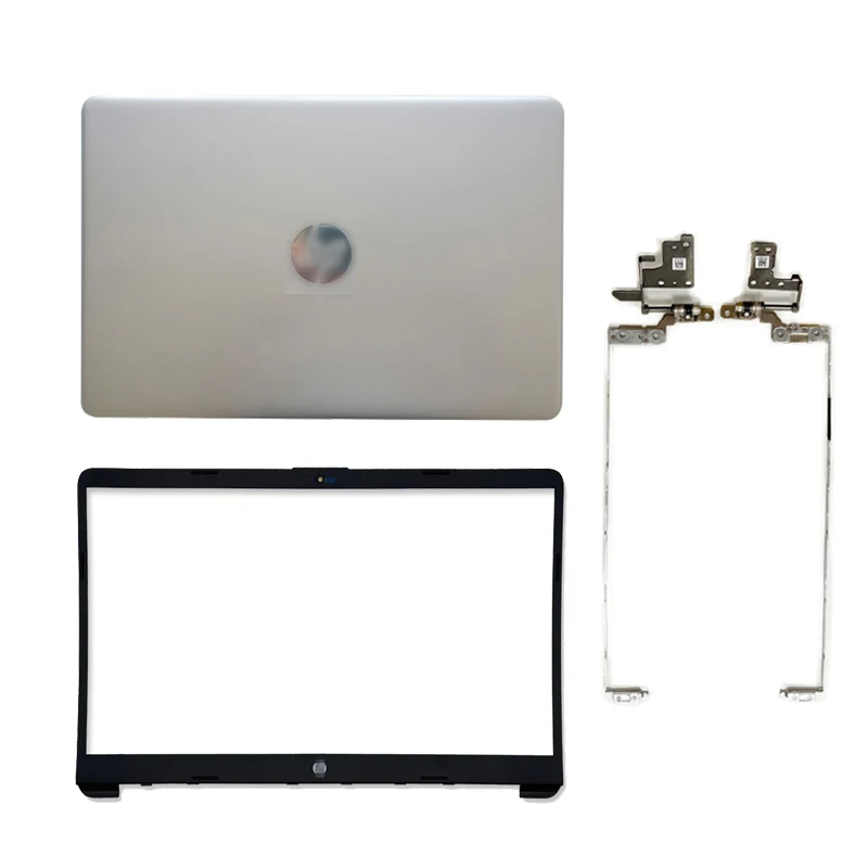 Фирменная Новинка Серебряный ноутбук ЖК дисплей передняя рамка упоре для откидывающегося шарнирно-для струйного принтера HP 15S-DU 15S-DY 15-DW L52012-001 L52007-001