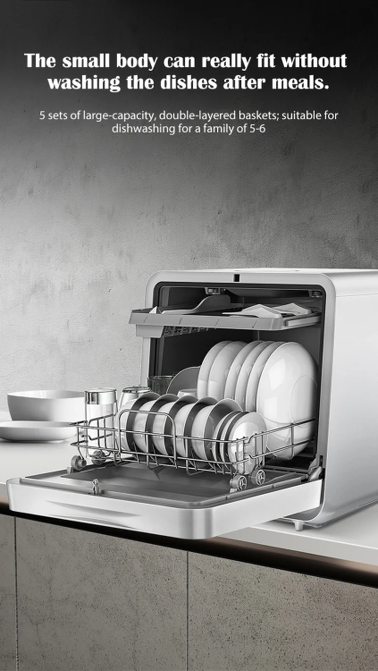 Freestanding Drawer Dish Fully automatic household disinfection drying intelligent dishwasher