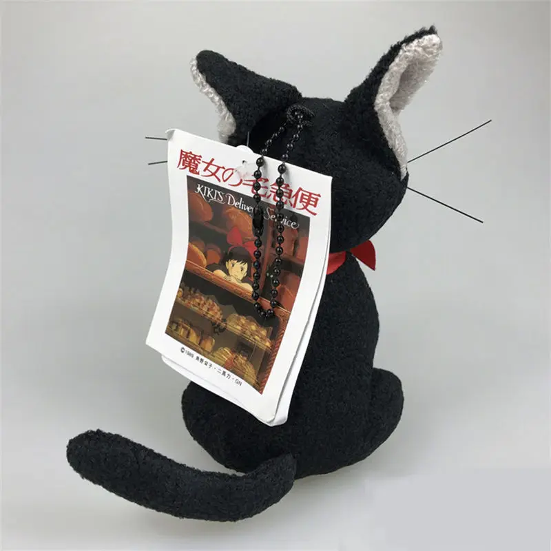 Студия Ghibli Hayao Miyazaki Kiki служба доставки черная JiJi плюшевая игрушка мини кошка мягкая брелок кулон