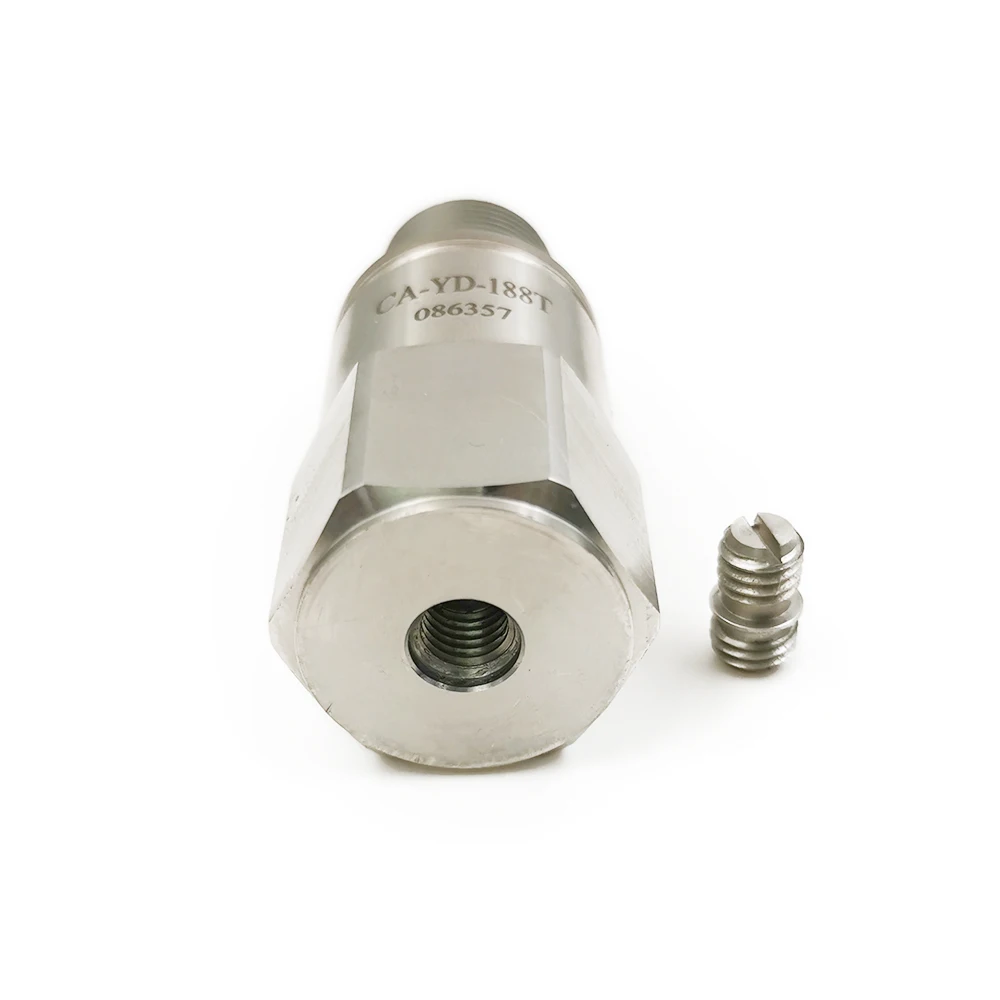 Industrial site monitoring two pin socket output IEPE cheap sensor China vibration transducer accelerometer transmitter sensor