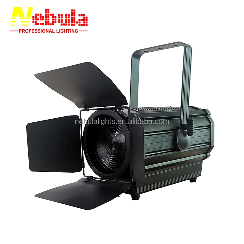 Nebula 200W 300w LED COB Fresnel Zoom Profile DMX Studio Theater Spot Fresnel Light
