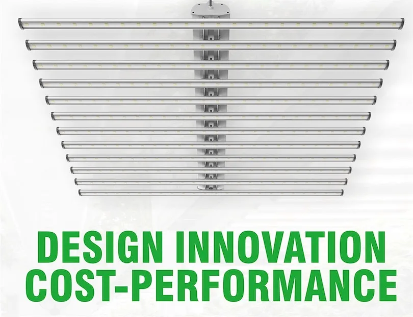 Светодиодная промышленная лампа полного спектра для роста медицинских растений, 12 полос