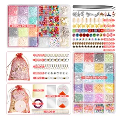 Amazon Hot Rainbow Mix Polymer Clay Bracelet Beads Polymer Clay Disc Beads For Jewelry Making Bracelets Necklace Earring