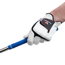 Golf Gloves  Breathable Golf Gloves  Genuine Leather Golf Gloves For Left And Right Hand