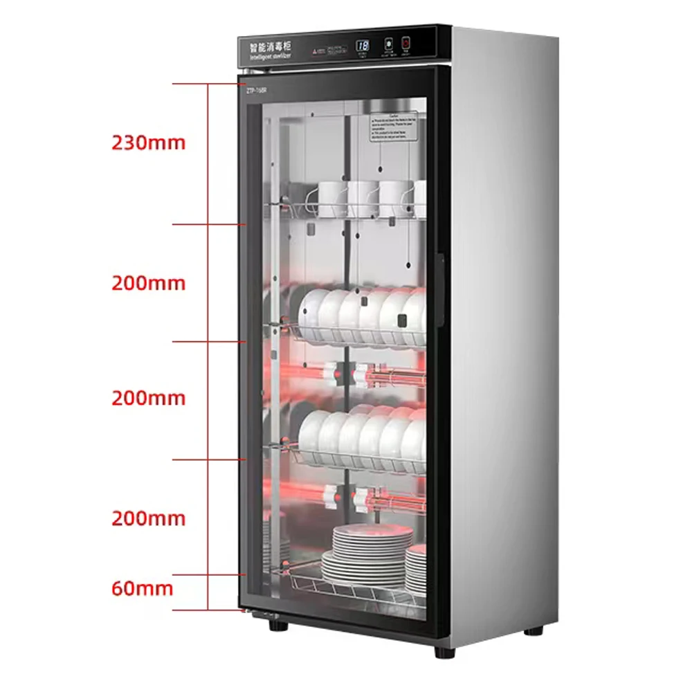 Commercial disinfection cabinet tableware sterilizer ozone cabinet