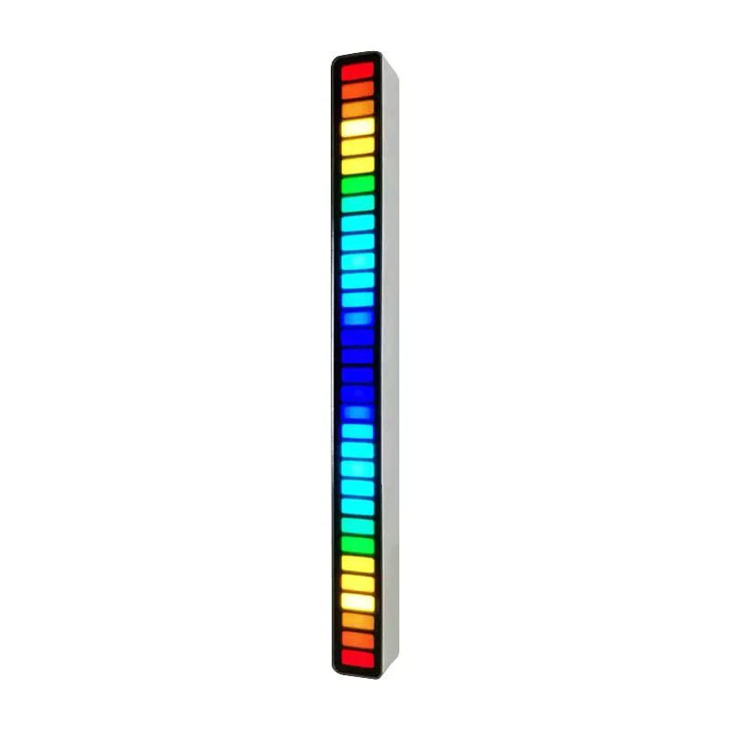 LED Strip Light Sound Control Pickup Rhythm Light Music Atmosphere Light RGB Colorful Tube USB Energy-Saving Lamp