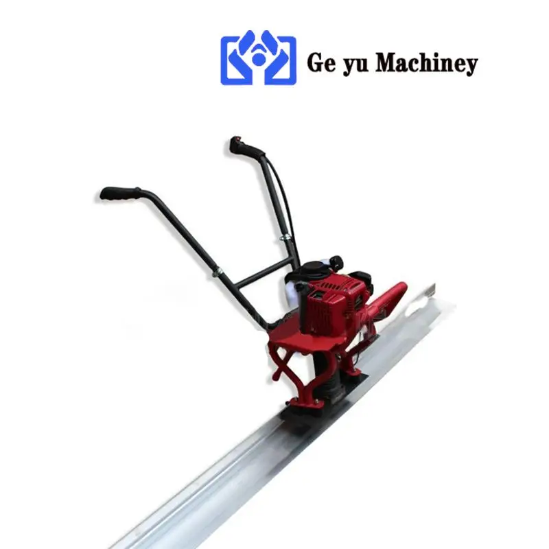 Factory Price Concrete Vibratory Leveling Screed Machine Gasoline Concrete Vibration Ruler