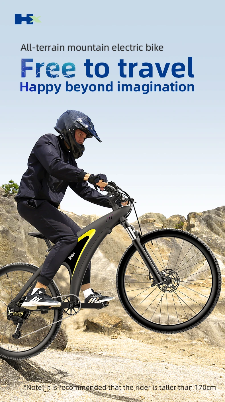 china factory battery 48v new ebike off-road e bicycle 650w city road hybrid mountain electric bike for adults 4