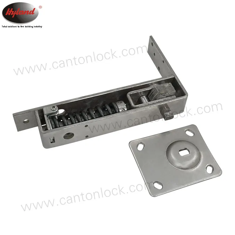 South America Wooden Door Floor Spring Hyland OEM F100 SS , Two way opening Floor spring, door pivot hinge