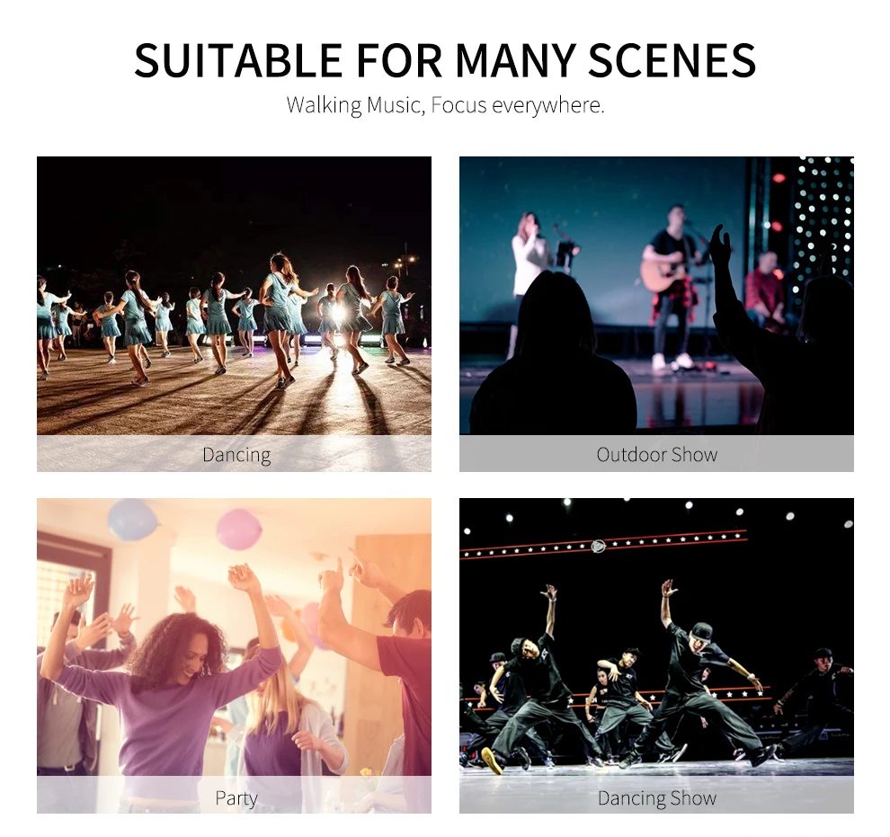 New Outdoor Portable Waterproof Subwoofer Karaoke BT Speakers, Colorful LED With Super Bass