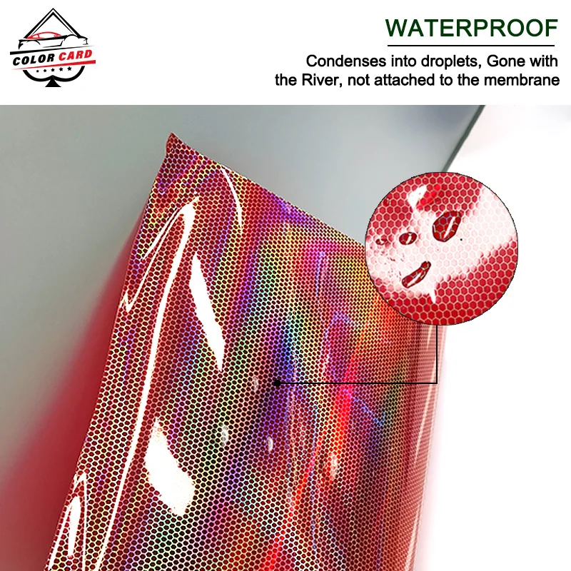 Laser Purple Mutil Colors Car Decoration Chameleon Headlight Tint Car Lamp Film