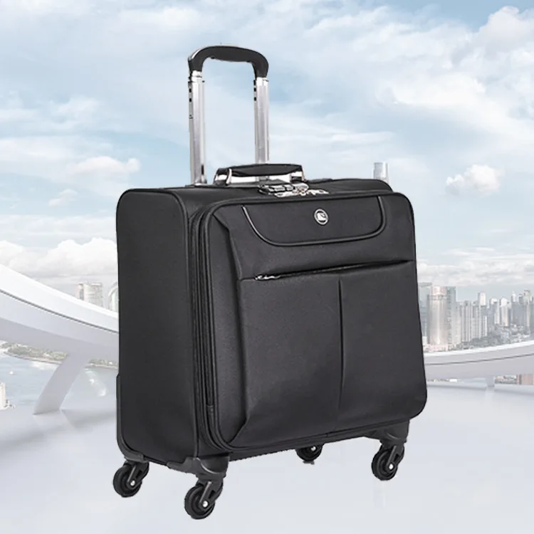 16 Inch 18 Inch Business Computer Case Oxford 20 Inch Universal Wheel Trolley Case Suitcase Travel Luxury Luggage Sets On Wheels