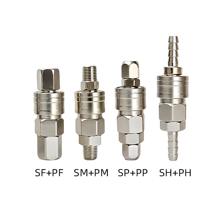 Pressure Washer Fitting Joint Male Brass Female Hi Voltage C Connect Coupling Fuel Release Quick Connector