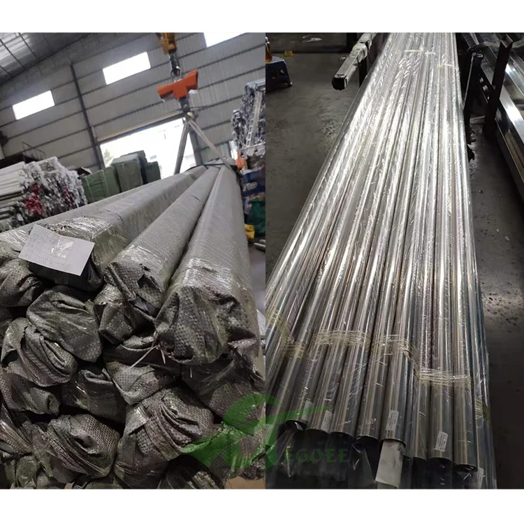  Foshan Mill ASTM A 554 SS 201 301 304 316 декоративные поручни из нержавеющей стали