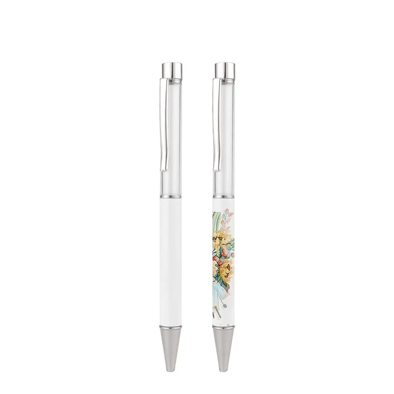 Subli-forward White Ballpoint Pen Custom Logo Pens Sublimation blank  pen Popular