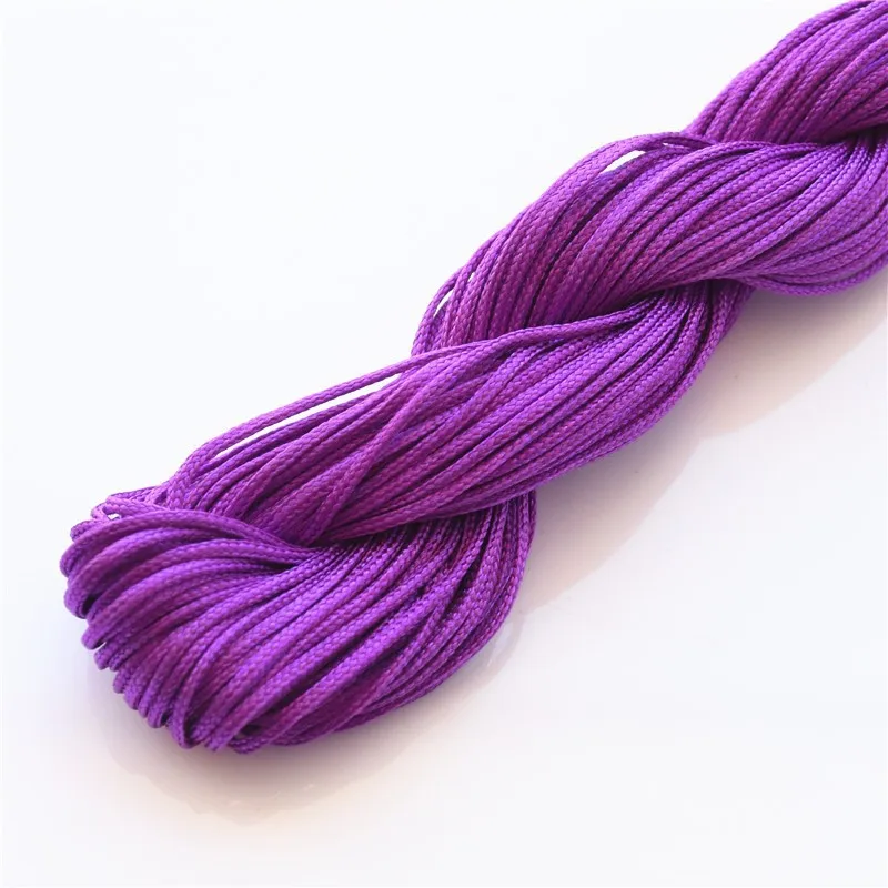 Wholesale Handmade Braided Cord 1.5mm Beaded Rope Bracelet Pendant Rope