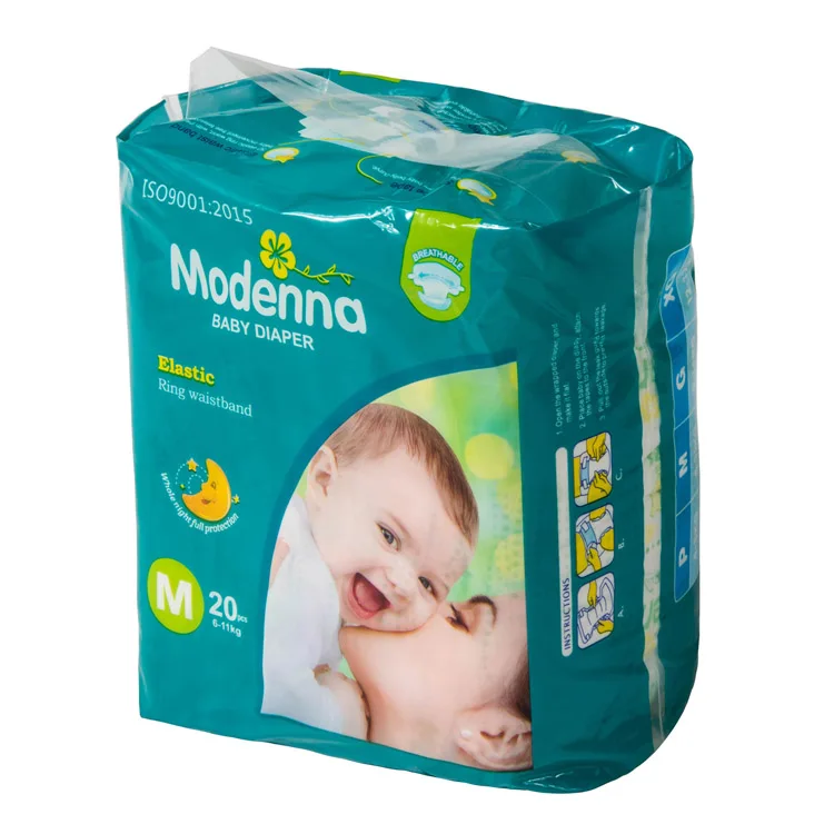 Free Samples Cheap Price Disposable Super Soft Cotton Sleepy Baby Cloth Diaper