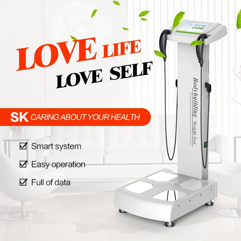 Segmental Human Body Composition Analyzer Bioelectrical Impedance Analysis Equipment