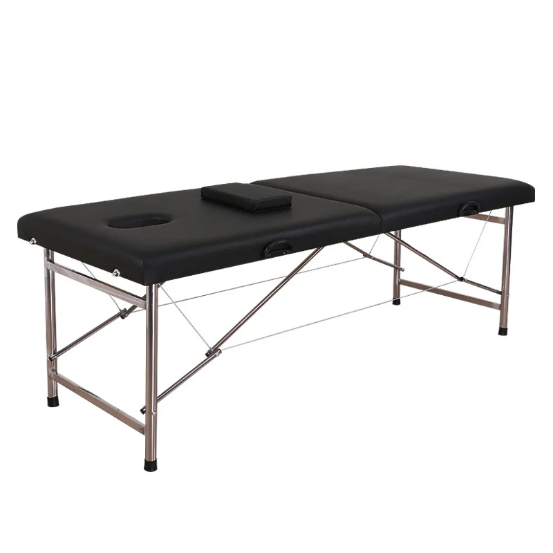 HOCHEY Hot Sell Folding Massage Bed For Salon And Spa Supply Portable And Foldable Outdoor Salon Furniture