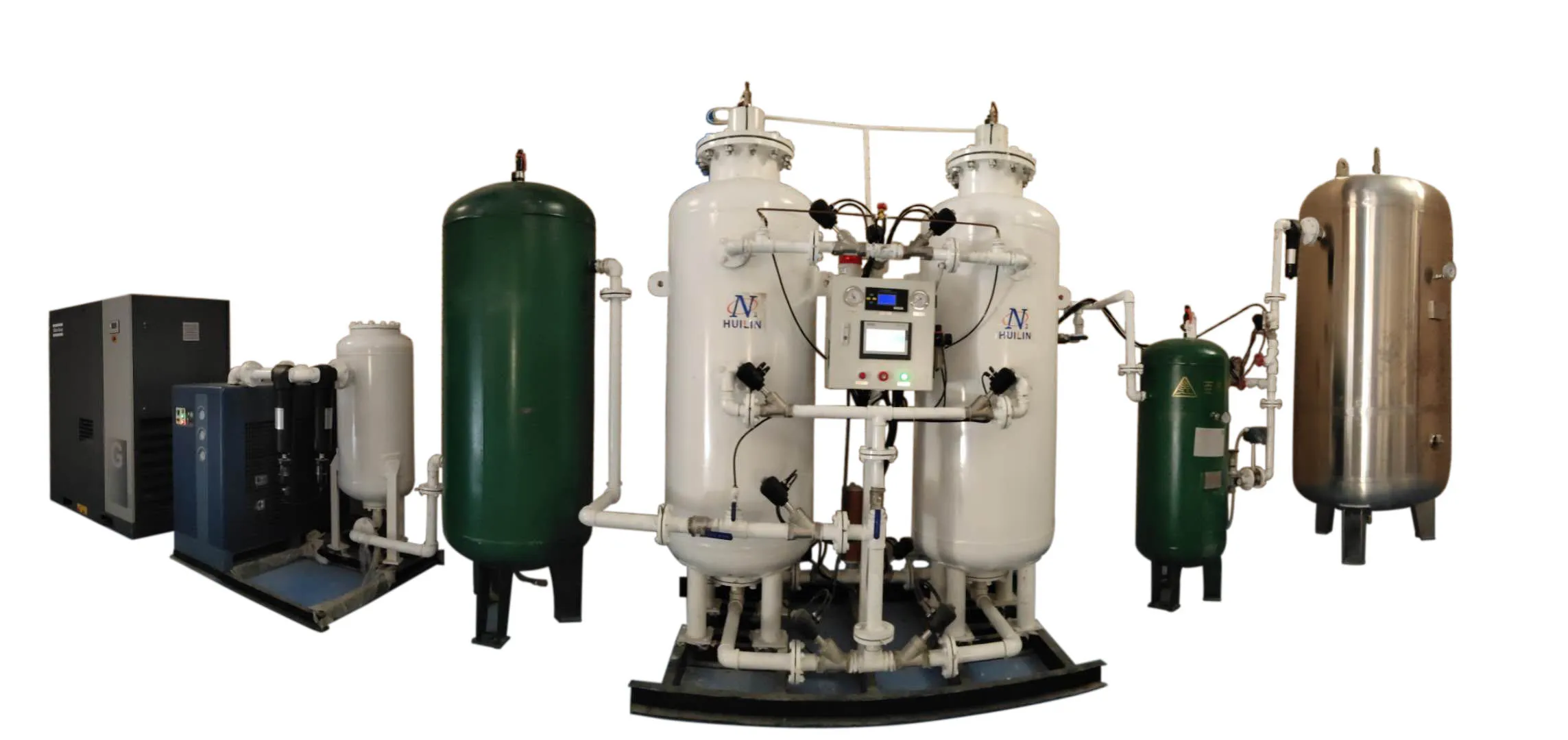 Automatic PSA Nitrogen Generator N2 Gas Generator Nitrogen plant  with cylinder filling system