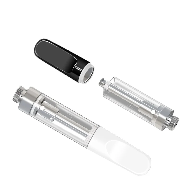 
SKK073 Ceramic flat/round tip vape cartridge for thc 510 thread 