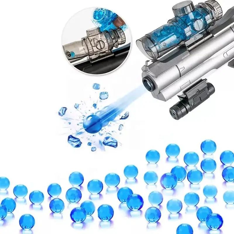 Gel Water Balls Bullet Beads Refill Orbeezs Ammo Gel Splatter Ball For  Gel Gun Accessories