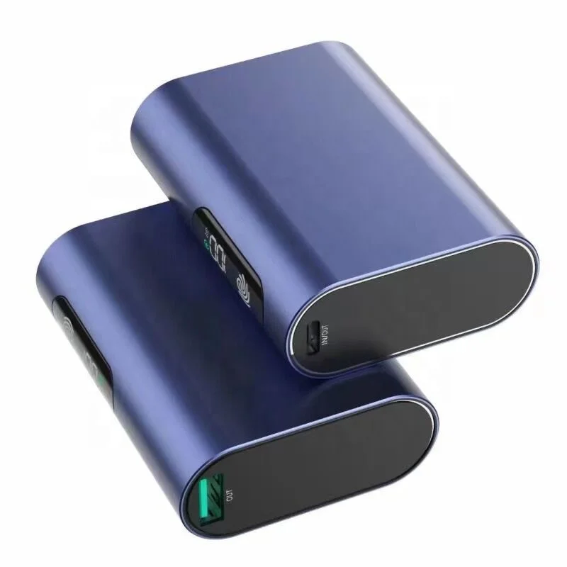 2021 New Product Usb-c Power Banks 10000 Mah Portable Charger 22.5w Mini Single Usb Power Bank