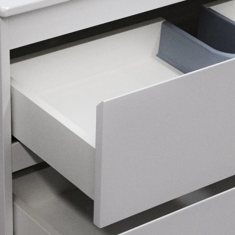 Australia Style High-quality imports vanity luxury mdf  pvc plywood modern bathroom cabinet