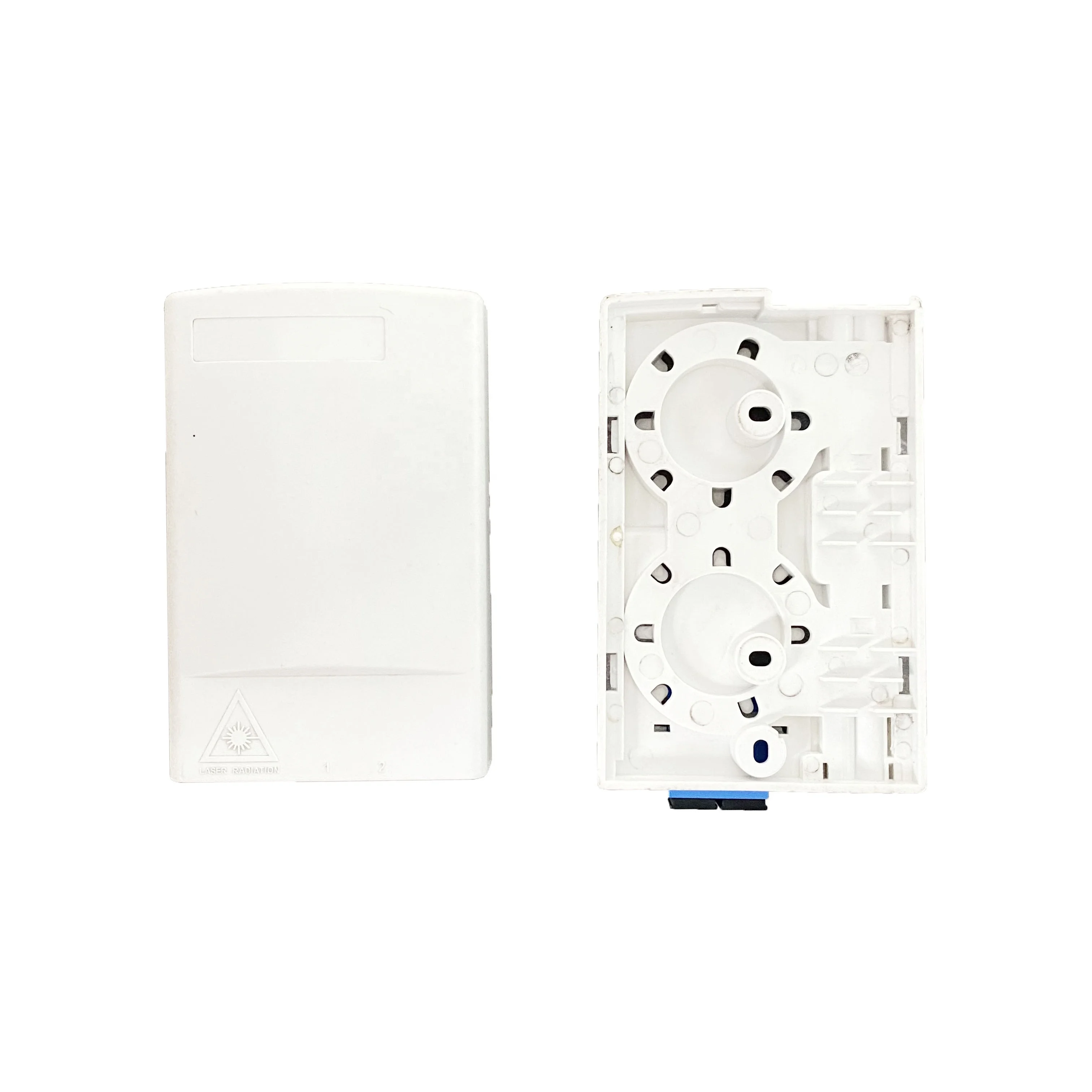 Ftth Optical Fiber  Terminal Box Abs 2 Port Interior Socket box Panel  ATB EMPTY box