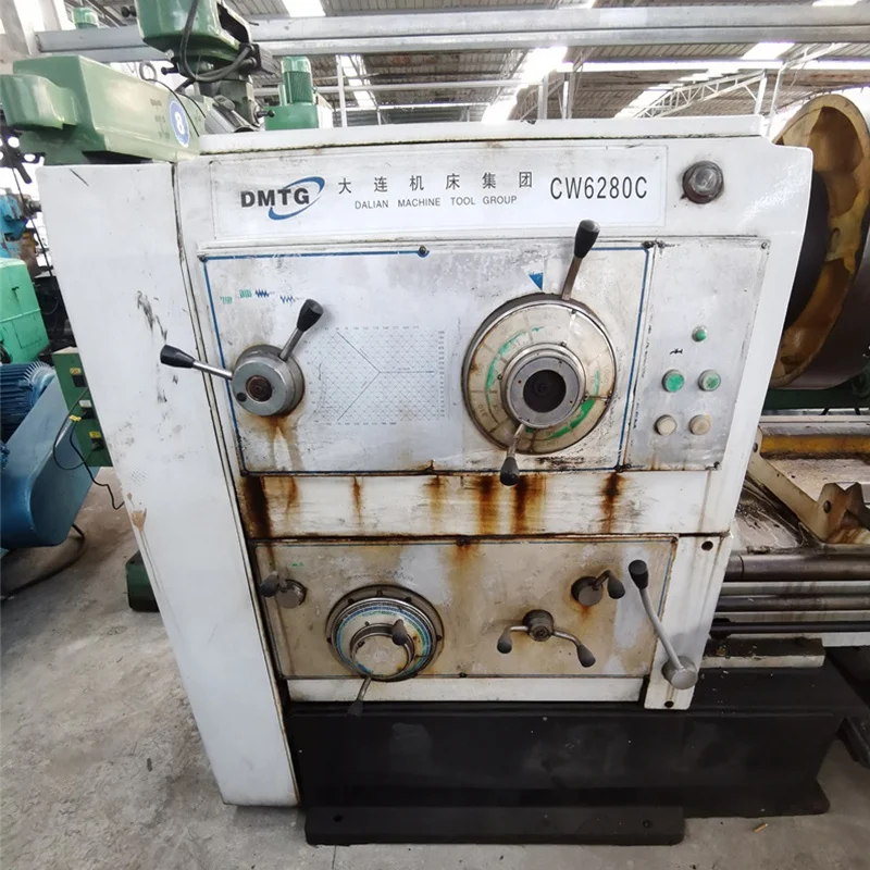 Big Cheap Turning Lathe Used Machinery Metal Lathe Used Lathe Machine Price