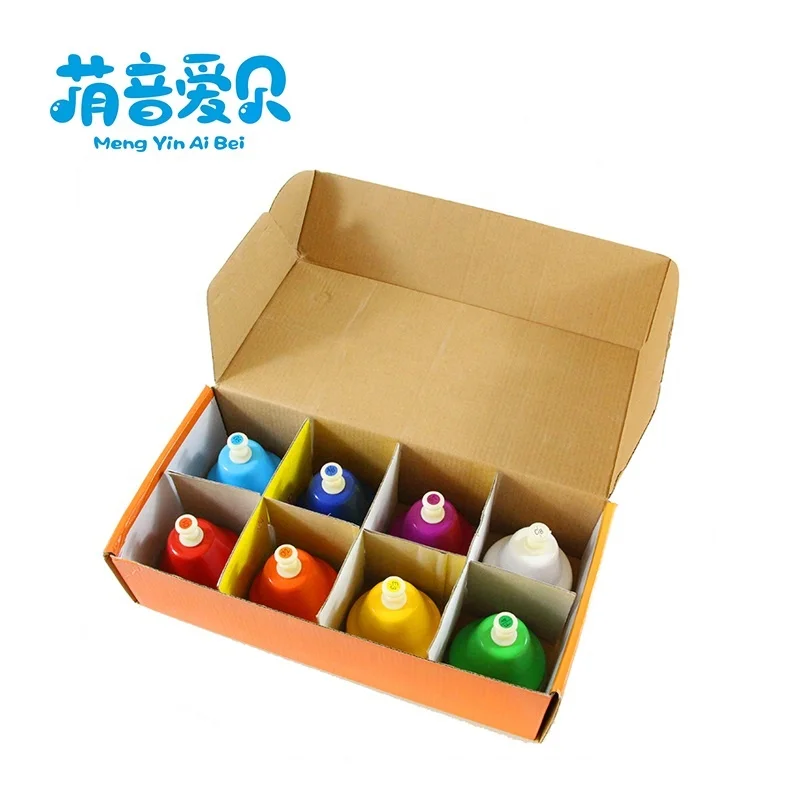 Wholesale musical instrument percussion plastic desk bell set rainbow music bells