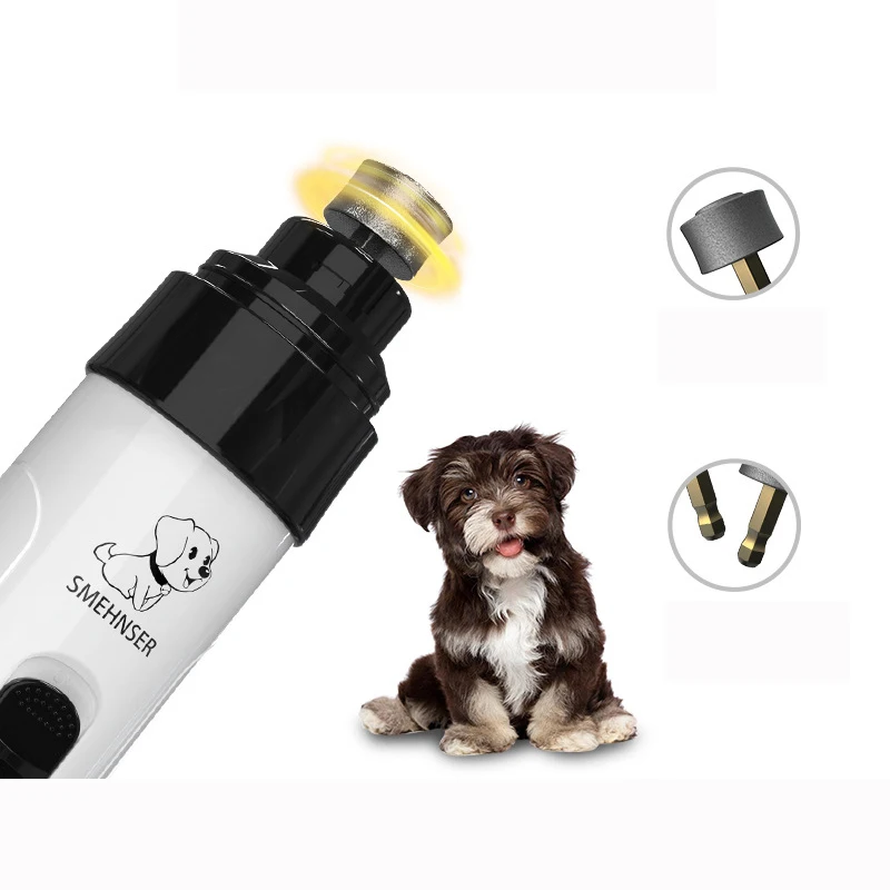 Pet Grooming Tool Rechargeable Usb Nail Grinder Electric Pet Trimmer Dog Nail clippers