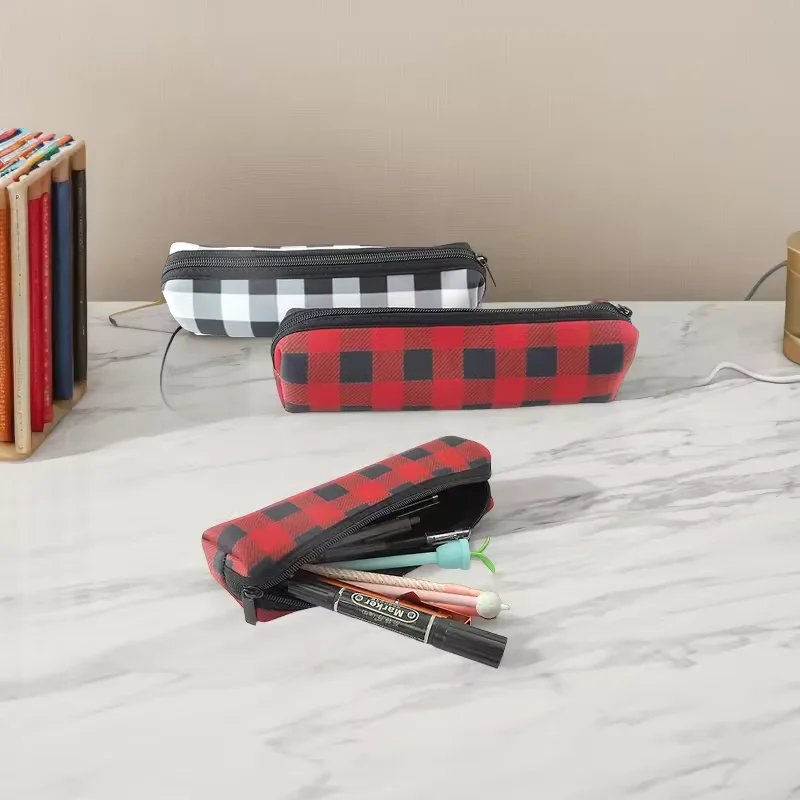 Lowest Price Pencil Bag for Stock Pattern Sublimation Blanks Pencil Cases Bags
