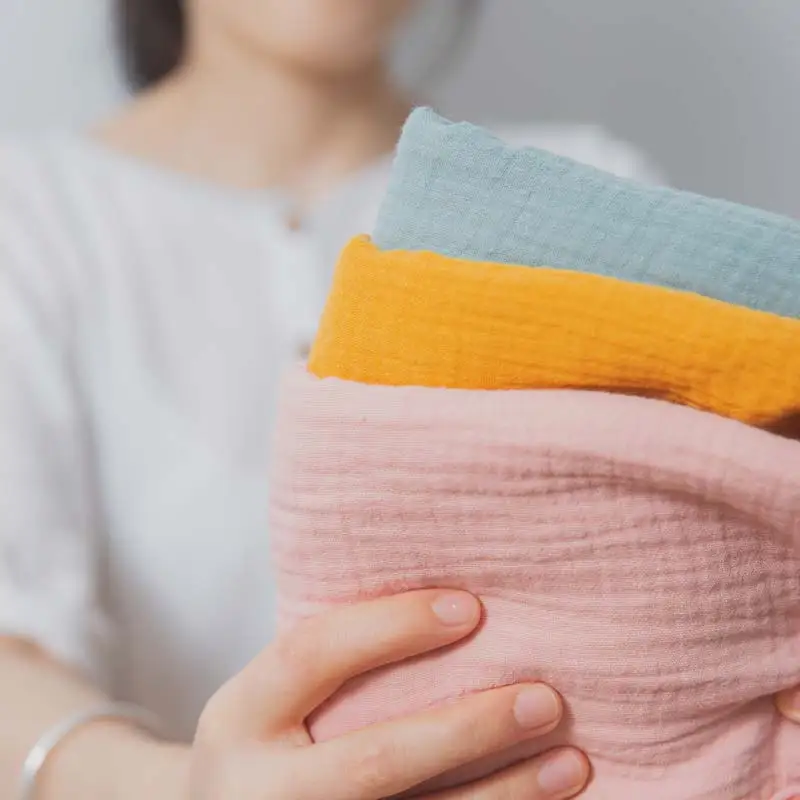 Natural Safety  wooden crochet beads teether ring silicone sensory necklace pacifier teething toys Teethering Ring Gift Toy Set