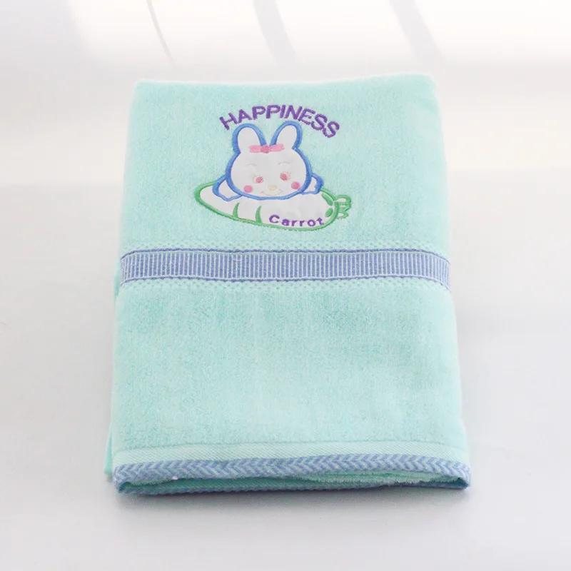 Factory Direct Sales Cotton Household Thickened Face Towel Wholesale Jacquard Soft Absorbent Face Towel